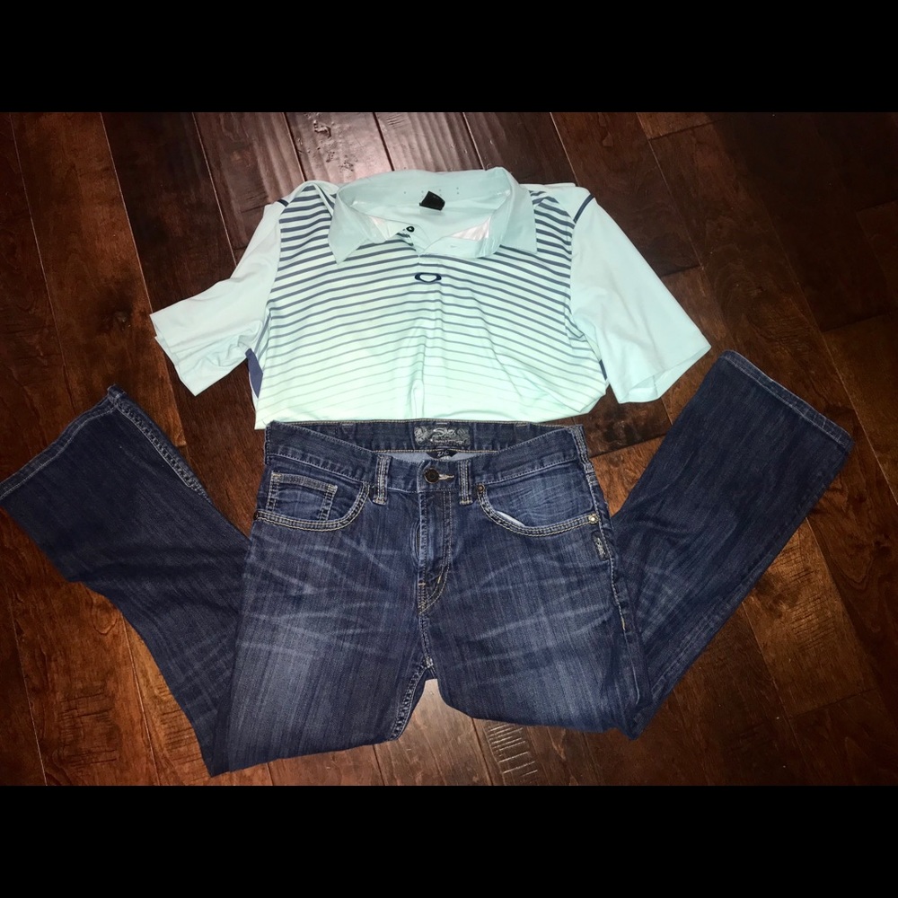 Men’s Silver Jeans Zac w32/L30 (hemmed) bootcut